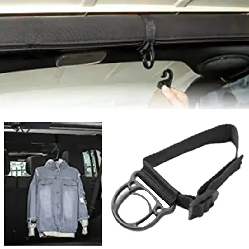 2 шт. рулон вешалка для одежды Крючок для Jeep Wrangler CJ YJ TJ LJ JK JKU JL JLU JT Sports Sahara Freedom Rubicon and Unlimite
