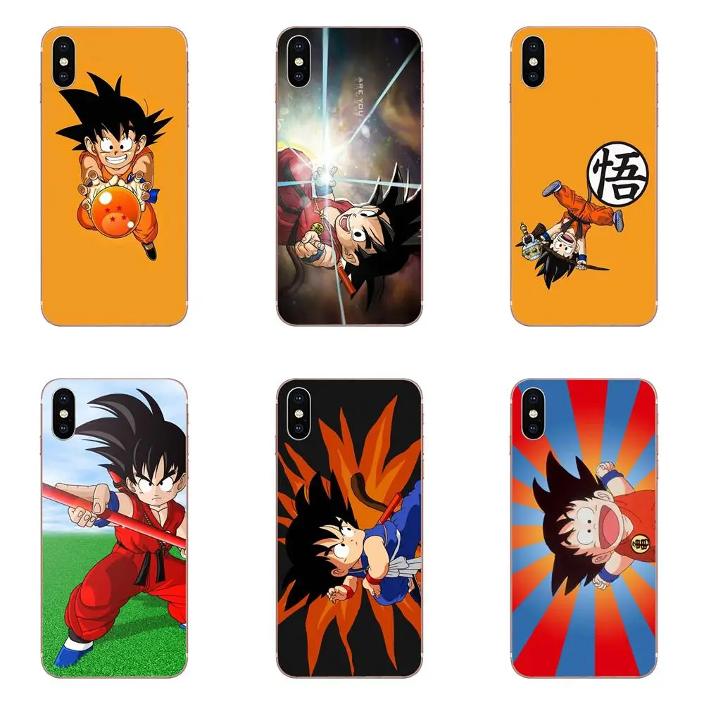Тонкий силиконовый чехол Goku Kid Dragon Ball для Xiao mi 3 4 4C 4i 5 5s 5X6 6X8 SE Pro Lite A1 Max x 2 Note |