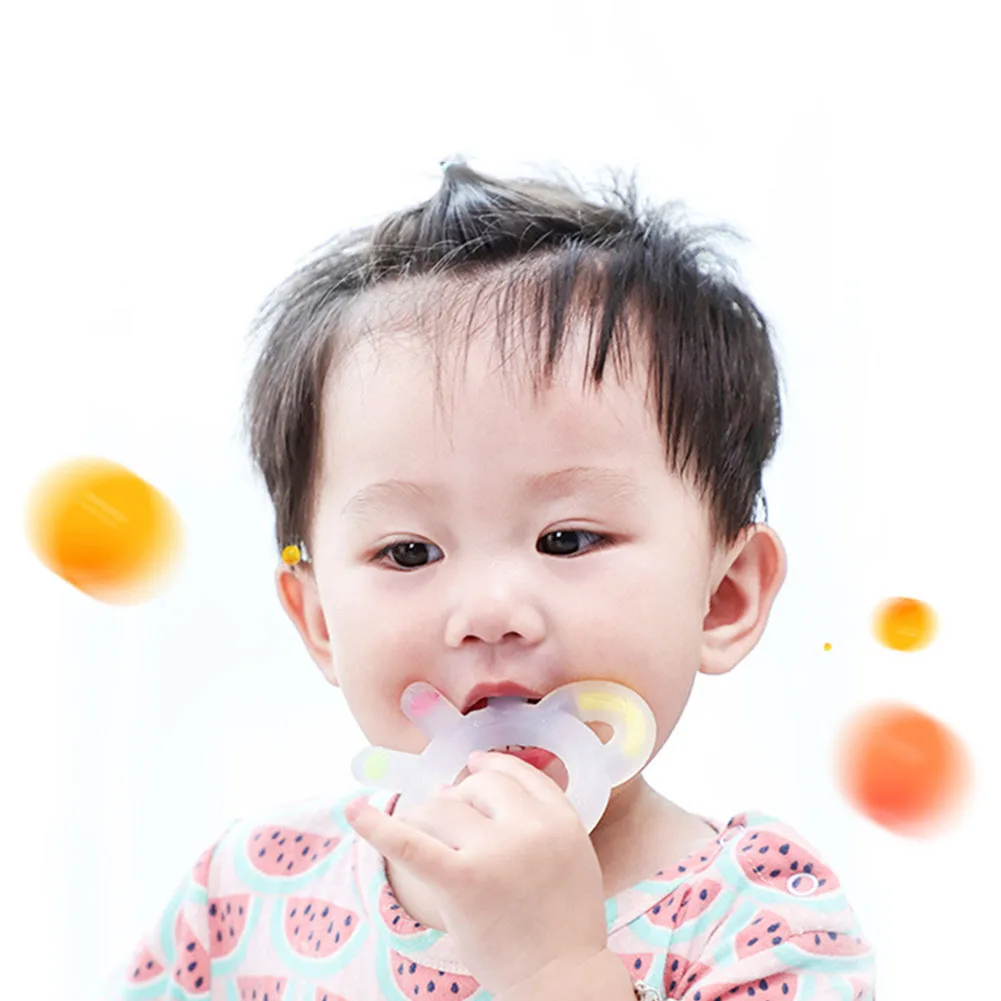 Molar Baby нетоксичные принадлежности игрушка "зубы" Успокаивающая соска Силиконовый грызунок мягкое дополнение