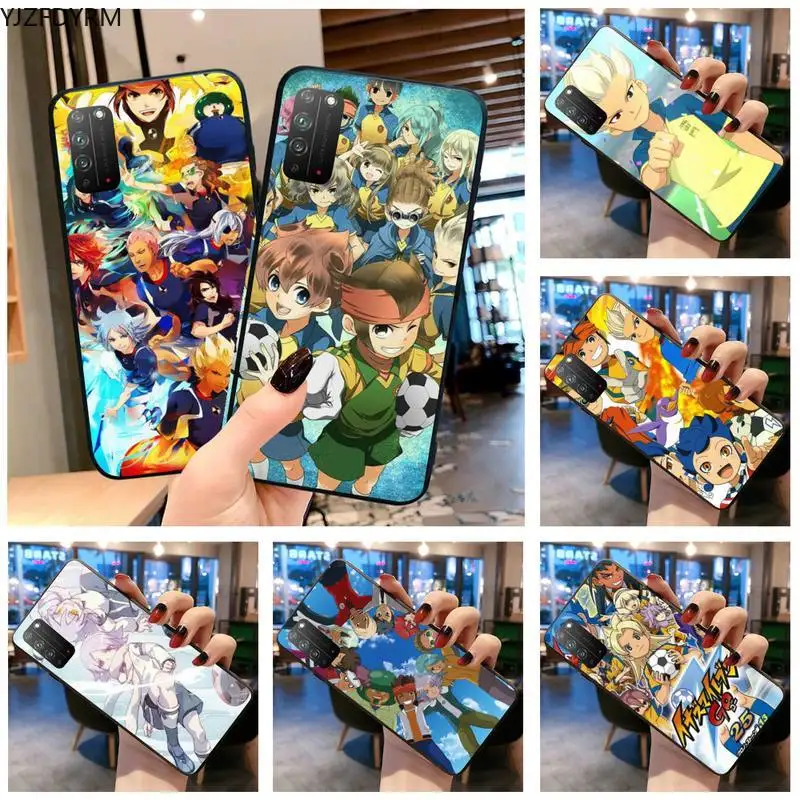 YJZFDYRM аниме Inazuma Eleven Go чехол для телефона Huawei Honor 30 20 10 9 8 8x 8c v30 Lite view pro | Мобильные