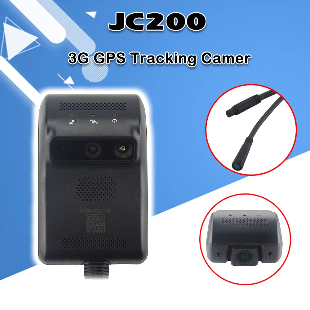 JC200 3G WCDMA умный GPS для автомобиля трекер потокового видео в реальном времени с