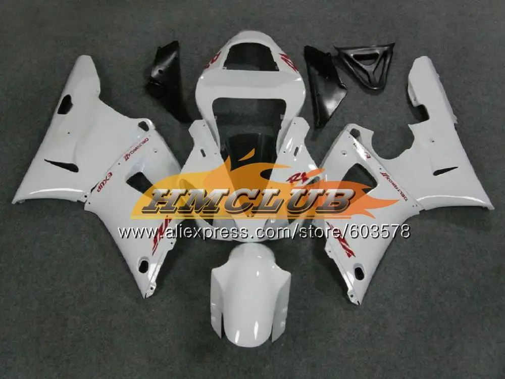 Средства ухода за кожей для YAMAHA YZF 1000 R 1 YZF-1000 2000 2001 рамка белого и синего цвета 59CL. 6 YZF R1 00 01 YZF1000 YZF-R1 YZFR1 00 01 обтекатели - Цвет: No. 7 Pearl White