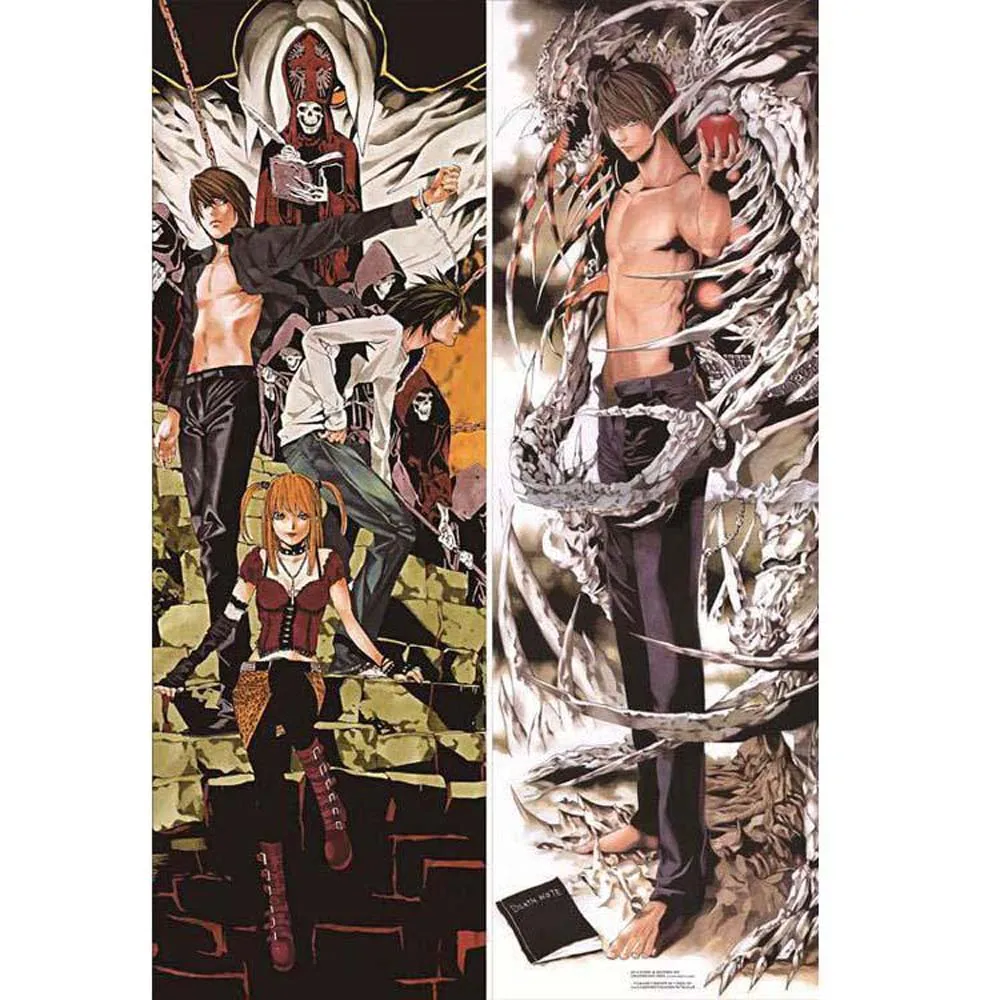 BL мужские японские индивидуальные фотообои DEATH NOTE декоративные отаку Dakimakura