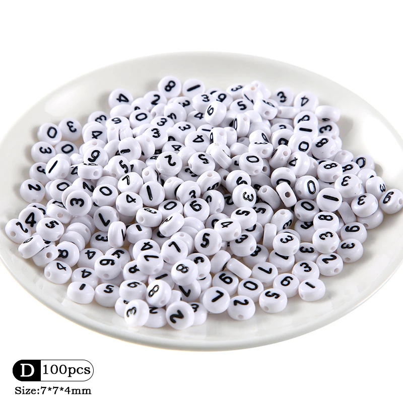 100pcs Mixed Acrylic Alphabet Letter Beads Loose Spacer for Jewelry Making DIY 100pcs Mixed Acrylic Alphabet Letter Beads Loose Spacer for Jewelry Making DIY