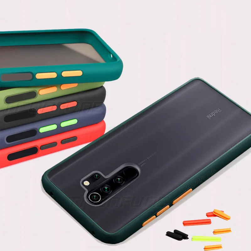Shockproof Armor Case For Xiaomi Mi A3 Lite 9 9T 10 CC9 Redmi 7 7A 8 8A K20 Note 8T 9S Pro 6.67 inch note9 Soft Hard Cover | Мобильные