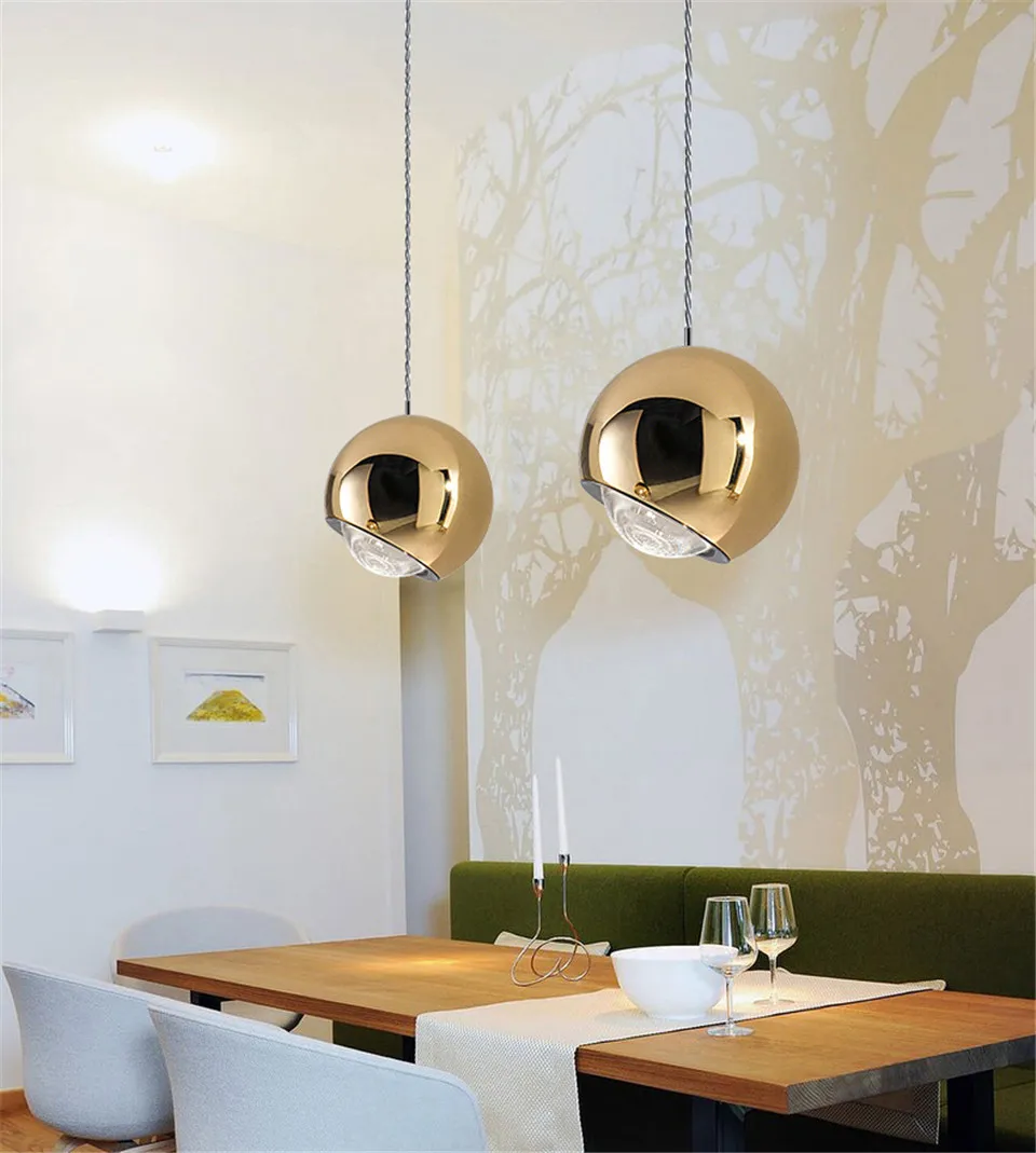 Современная металлическая Подвесная лампа, дизайнерское подвесное освещение для гостиной, столовой, прикроватная, для спальни, бара, лофт, Декор, Подвесная лампа