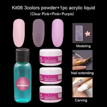 4 шт./компл. акриловая пудра акриловый Фрезер для ногтей cо шлифовальными комплект украшение для ногтей ювелирное изделие на ногти стразы кристаллы Дизайн ногтей акрилового полимера для дизайна ногтей, набор для маникюра нужно UV лампа для лечения Ногтей художественная кисть