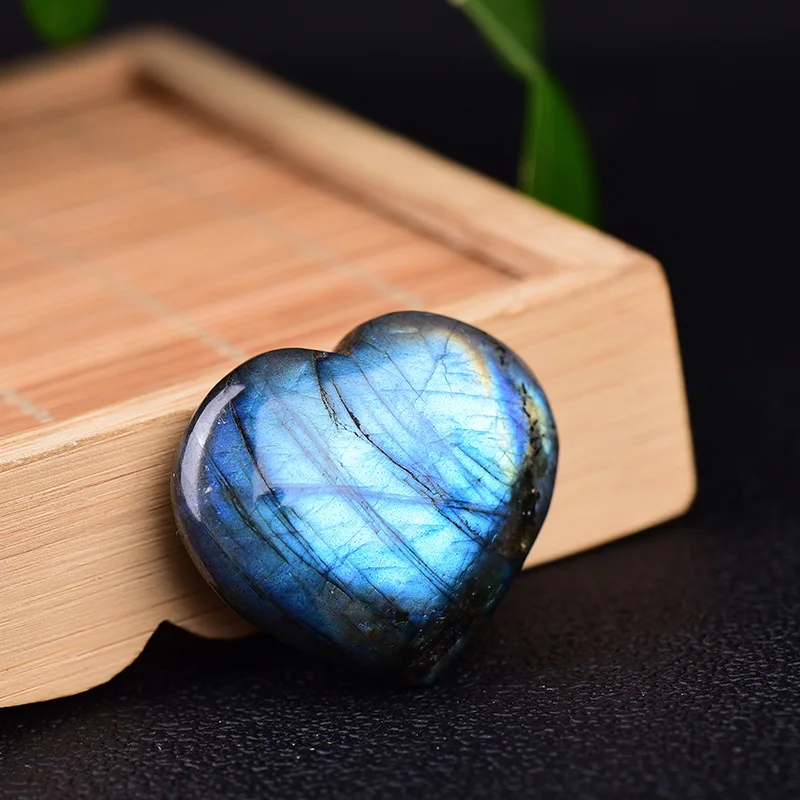 Lot De 10 Pierres De Labradorite Naturelles - Gemmes Brutes - Sans Traitement