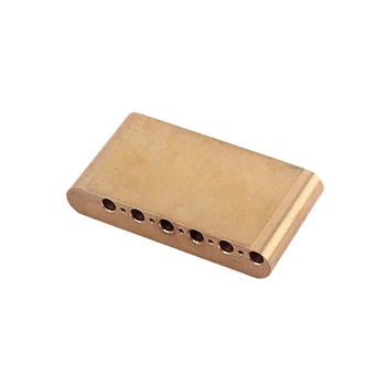 

Dropship-74mm Brass Tremolo Block Guitar Bridge Parts for Stratocaster Electric Guitar Block Sustain Bridge