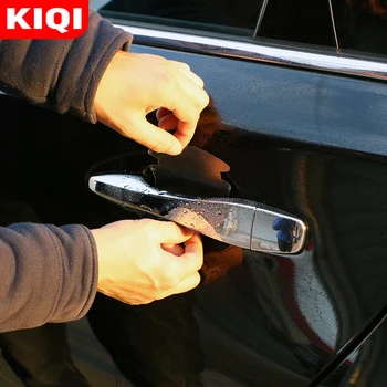 

Universal Car Door Handle Scratches Automobile Shakes Protective Vinyl Protector Films Car Handle Protector with Packet