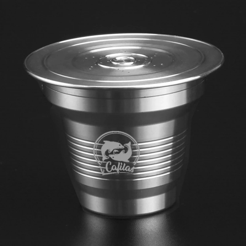 Нержавеющая сталь кофе капсула чашка тампер набор для Nespresso LOR машина