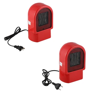 

Top Sale Electric Heater Fan Mini Winter Hand Warmer PTC Ceramic Quick Heating Warm Stove Radiator of fice Desktop Hot Air Blowe