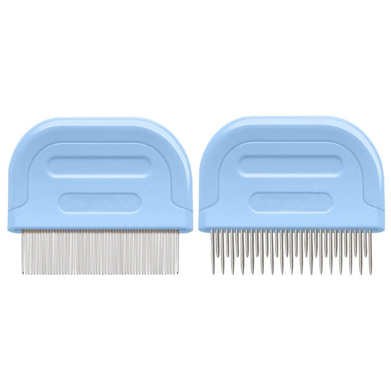 Dog Hair Removal Brush Combs Lice Flea Removal Comb Furmins Cat Brush Grooming Tools Clipper Attachment Pet Trimmer Combs