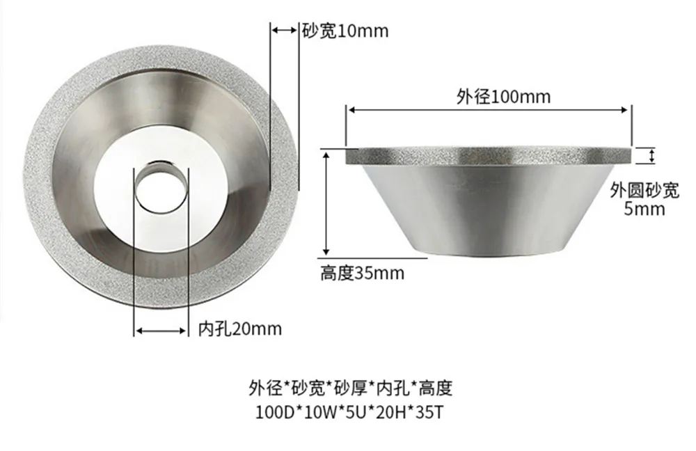 Emery Roda, Garantido 100mm, 80 #, 100