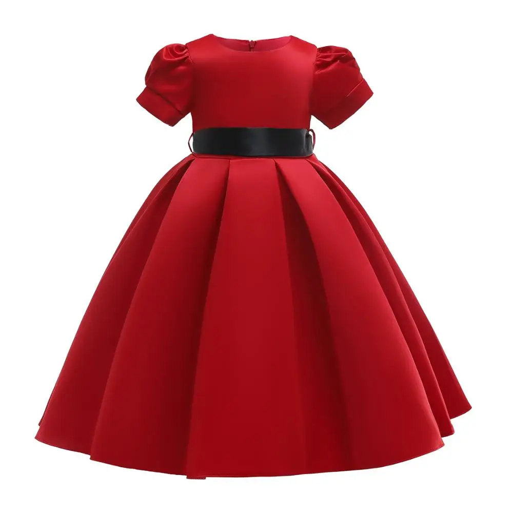 Christmas Evening Party Dresses For Girls Flower Girl Children Sweet Kid Clothing Dress Summer Princess |