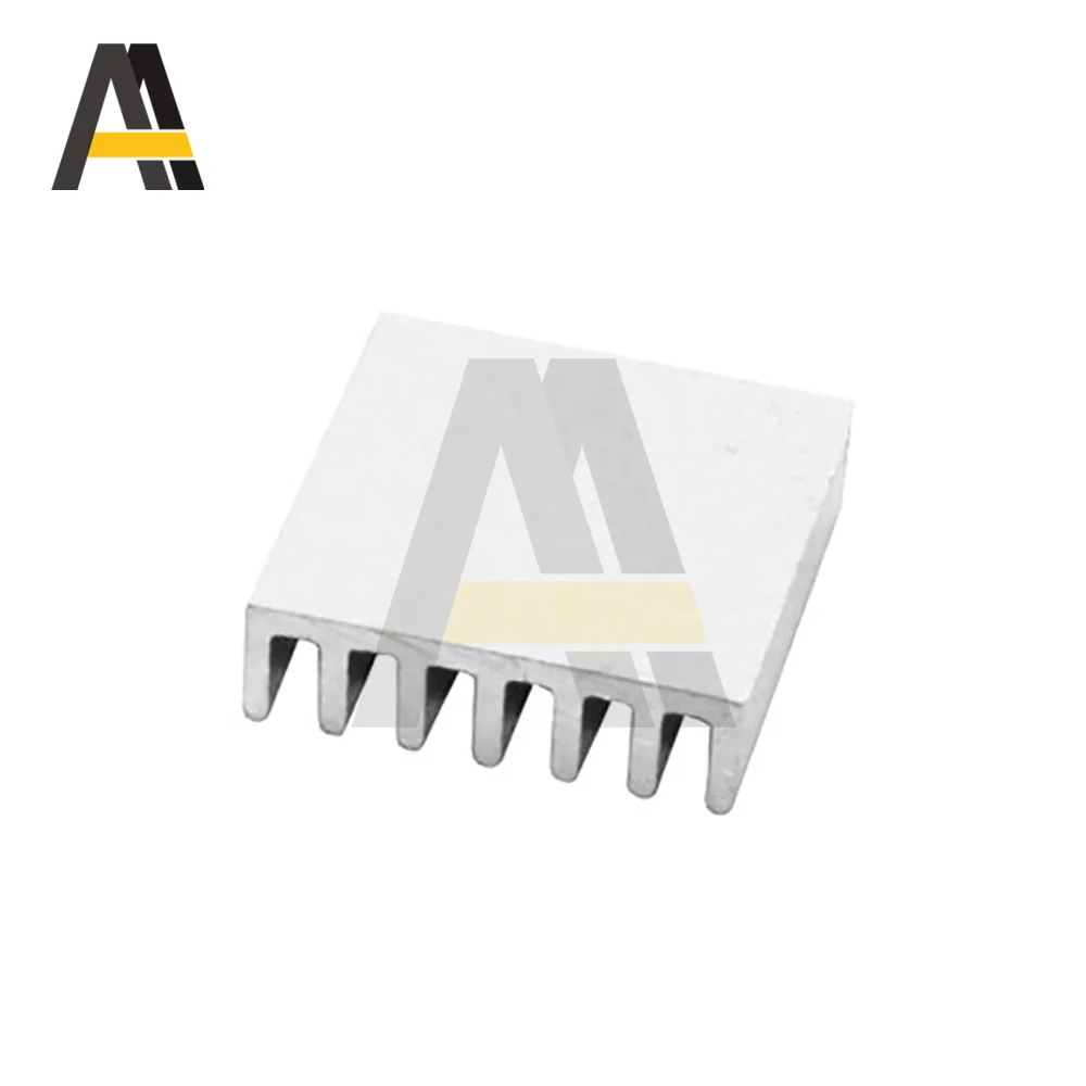 10pcs 1.9*1.9*0.5cm Aluminum Heat Sink Heatsink Radiator IC Transistor Heating Dissipation Cooling for Amplifer COB Light Power