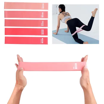 

5Pcs/Set Elastic Resistance Bands Fitness Gum Yoga Workout Sport Rubber Elastic Bands Yoga Belt Training Exercise Equipments 1