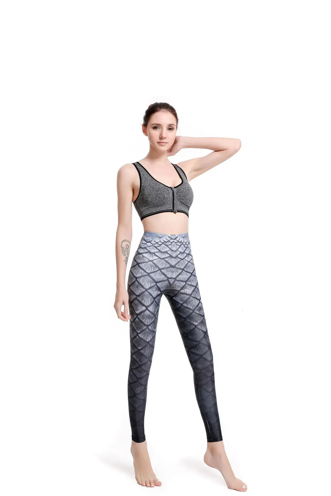 Black gray gradient SBART женские плавательные Джаммеры штаны для дайвинга медузы одежда Русалка эластичный костюм для дайвинга Женская Солнцезащитная одежда песчаные Пляжные штаны - Цвет: Black gray gradient