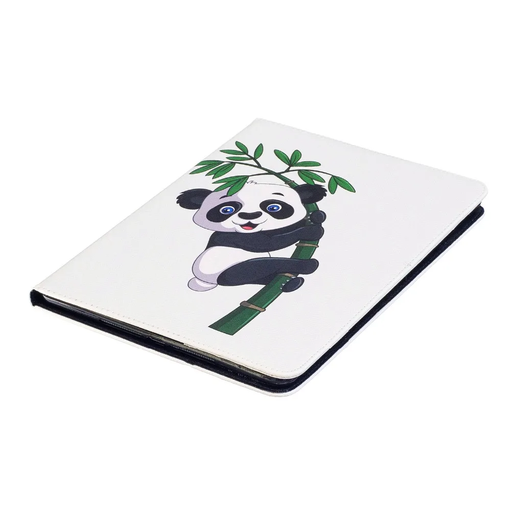 Модный кожаный чехол с принтом милой панды и совы для Apple ipad air stand wallet, мягкий чехол для Apple ipad 5, откидной Чехол