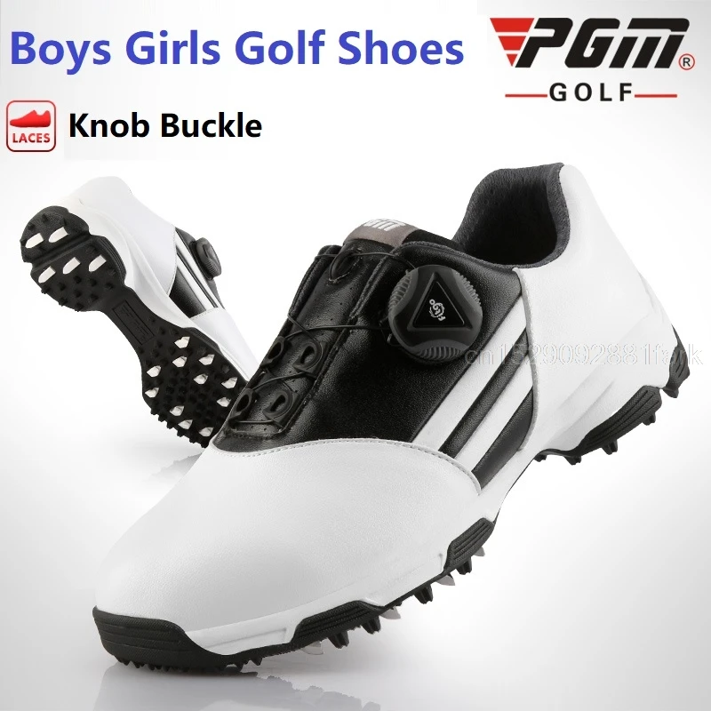 Kids waterproof golf shoes Clearance