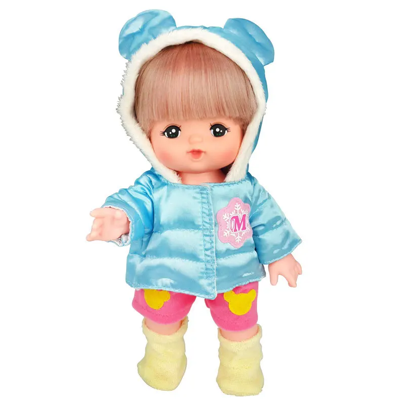 Mi Lu кукла mellchan одежда аксессуары Медвежонок шляпа пальто набор 512722
