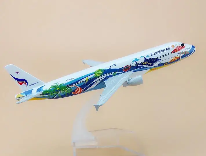 16 см сплав металла Таиланд тайские авиалайнеры воздушный автобус 320 A320 Airways
