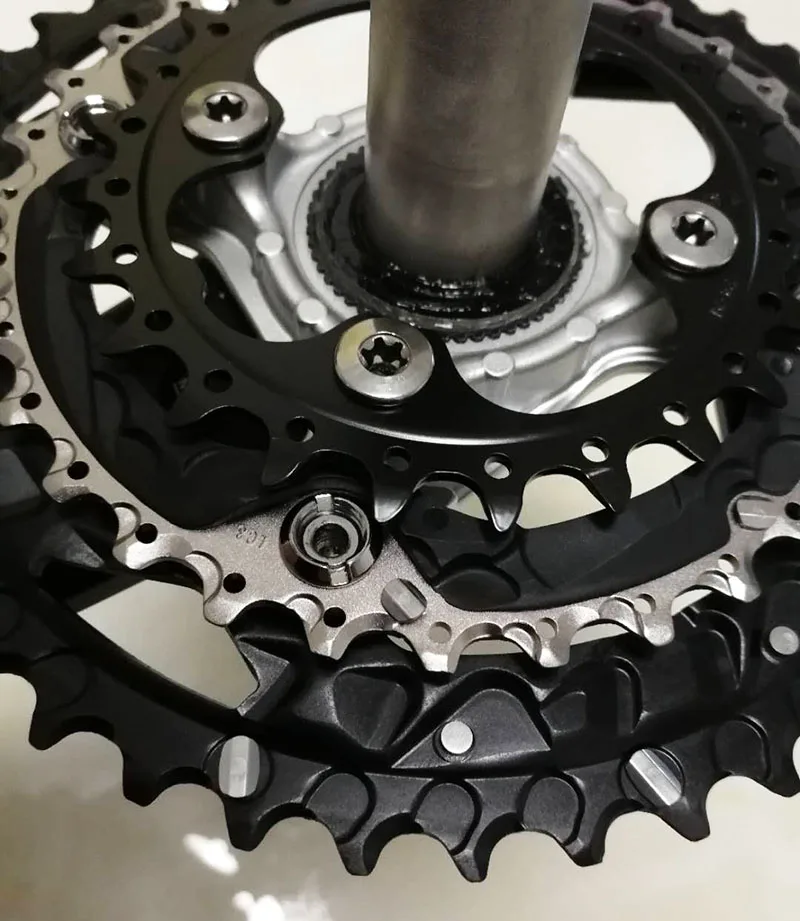 shimano slx triple crankset