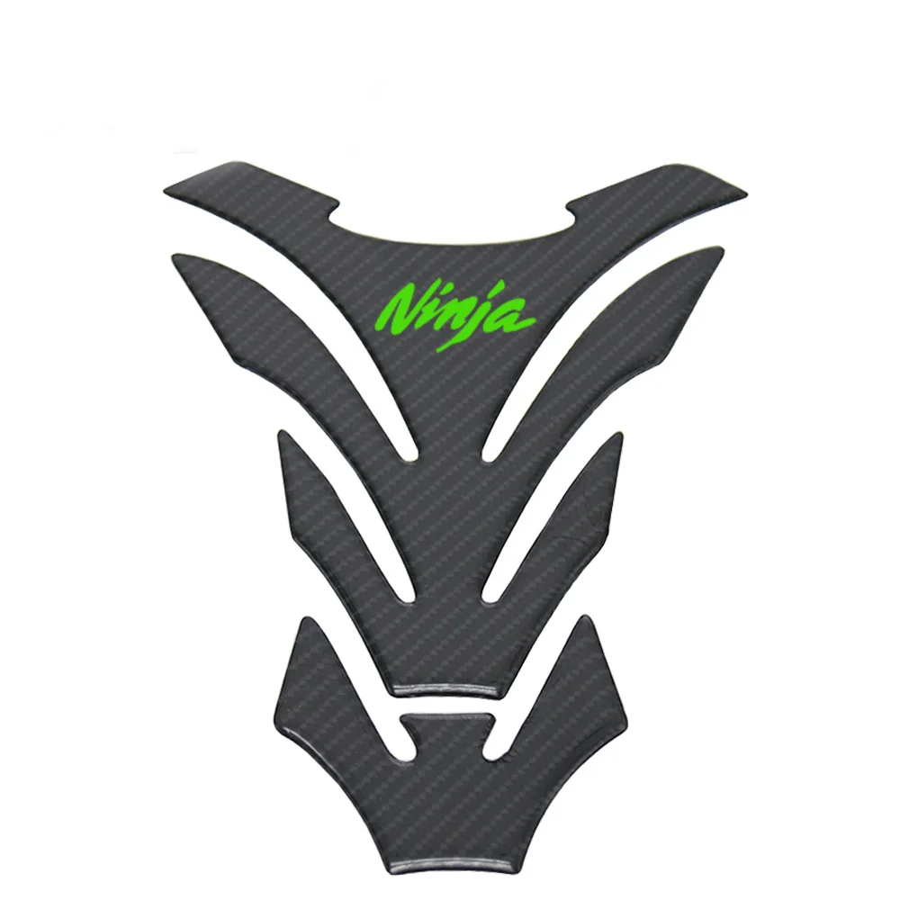 Для Kawasaki NINJA650 NINJA 650 мотоциклетные противоскользящие накладки на бак наклейка накладка боковая газовая наколенник Ручка протектор - Цвет: green A