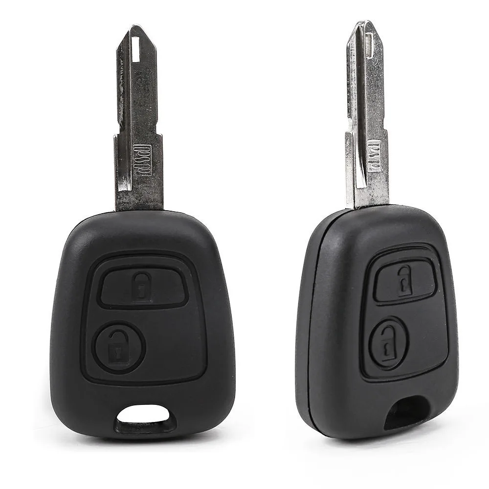 Чехол для дистанционного ключа подходит для 2 BTN PEUGEOT 206 205 405 106 чехол для ключа