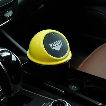 

Car Trash Can Auto Garbage Box Holder Car Waste Bin Mini Garbage Organizer Dust Storage Bag Case Paper Dustbin Auto Accessories