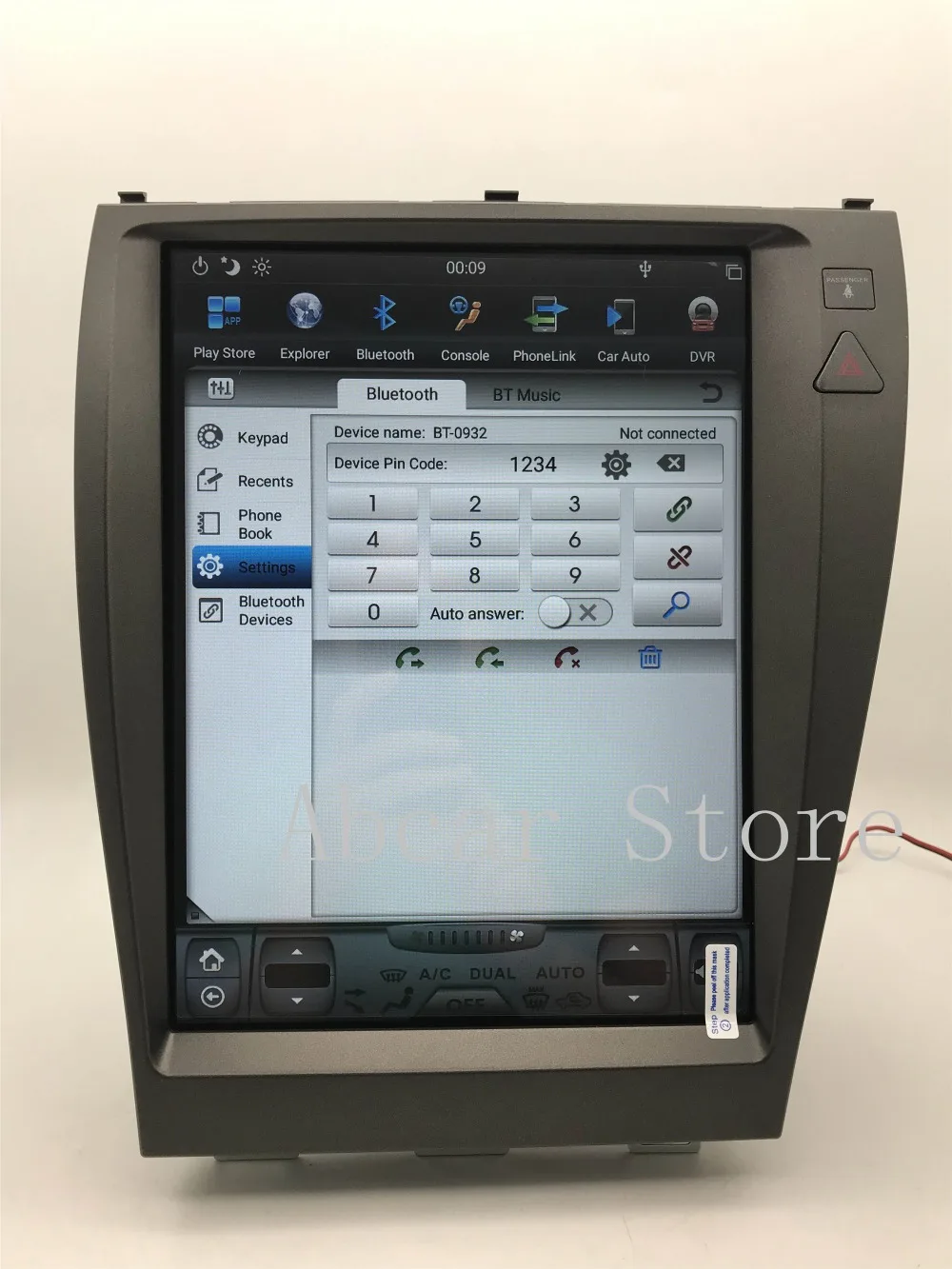 12,1 ''Tesla стиль Android 8,1 автомобильный dvd-плеер gps навигация для LEXUS ES ES240 ES350 2006-2012 Стерео px6 carplay радио ips