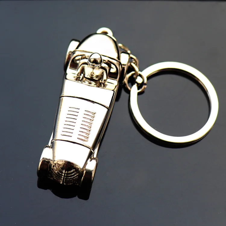 

FREE SHIPPING BY DHL 100pcs/lot 2019 New Metal 3D Vintage Car Keychains Zinc Alloy Man Driving Car Keyrings Custom LOGO
