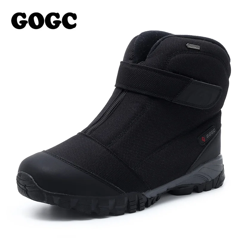 G9907-1 GOGC дутики мужские зимние; ботинки мужские; мужские ботильоны; мужские ботинки; сапоги мужские; зимние сапоги мужские; берцы; зимние ботинки мужские; зимняя обувь мужская; зимние кроссовки мужские с мехом; дутики 9907 - Цвет: G9907-1