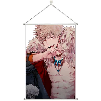 

Anime Boku no hero academia Bakugou.Katsuki Personalize Customer Made Alloy Fabric Wall Poster Scroll 60x90cm 24x36inches