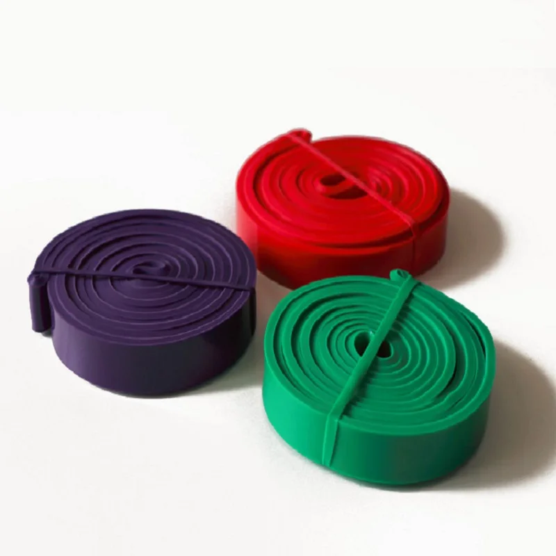 

1PC Unisex Resistance Band Exercise Elastic Rubber String Band Workout Loop Strength Pilates Fitness Equipment Training Expander