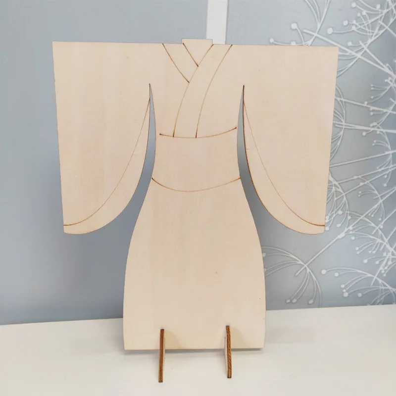 День матери Cheongsam ручной работы DIY унисекс детский белый эмбрион дерево ультра-светильник глина белый эмбрион цветная глина 10 юаней грязи