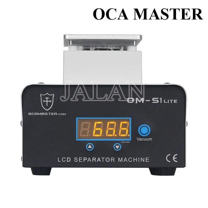 OCA Master встроенный насос сильная мощность 7 дюймов Отопление ЖК-дисплей Отдельная машина стекло ЖК-дисплей разделительный клей инструмент для очистки