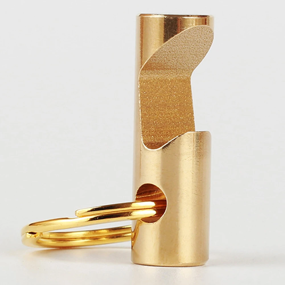 Durable Brass Pocket Keychain Portable Beer Bottle Can Opener Outdoor Party Bar Key Ring Tool
