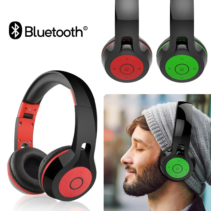 E T 3.5mm Gaming Headphone Stereo Headphone Audio Bluetooth With LED Microphone Mic Headsets PC Laptop Computer Mobile Phone