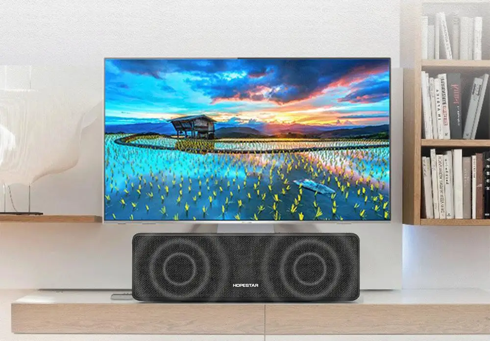  HOPESTAR-A5 new wireless Bluetooth speaker card NFC gift desktop speaker payment collection player