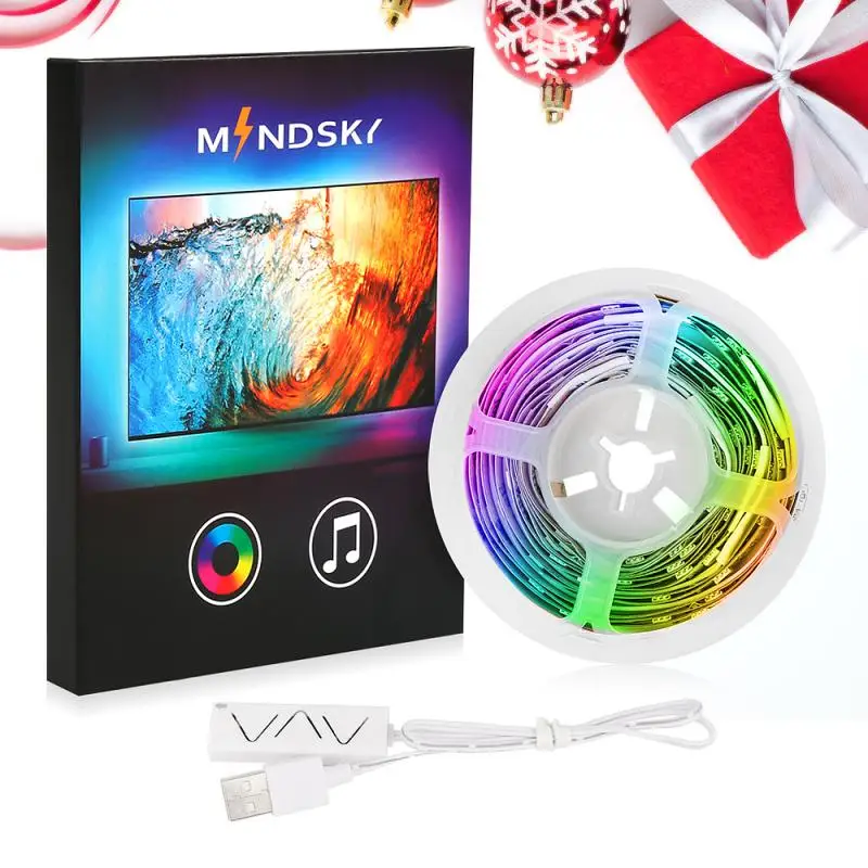Новый Bluetooth светодиодный ленточный светильник s 5050 RGB гибкая лента