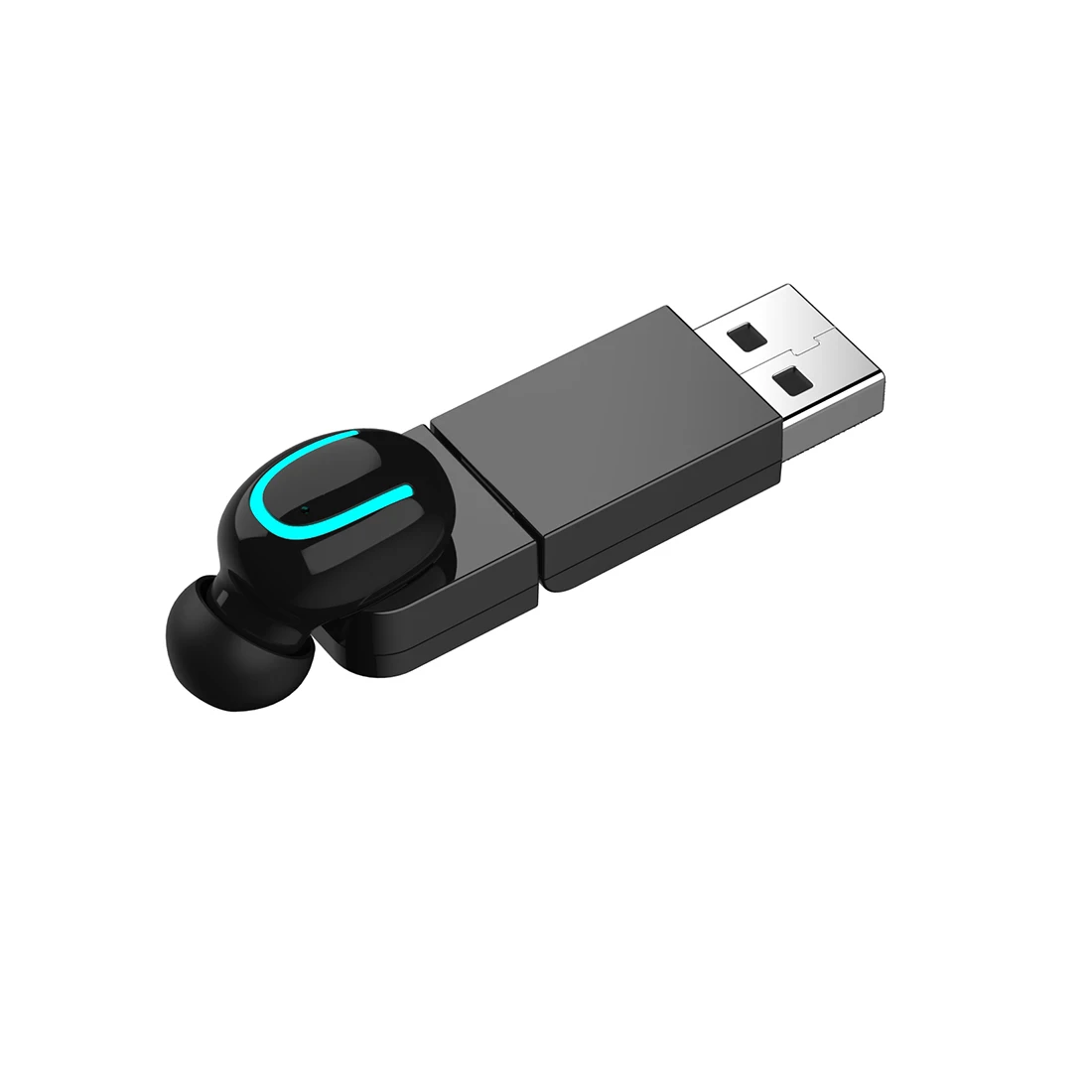 

Q13s Mini Wireless Bluetooth Earphone In-Ear Headphone Invisible Single Ear USB Magnetic Charging Headset Dual Noise Reduction