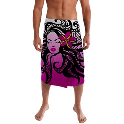 2021 New Colorful Graffiti Noble Tribal Clothes Personality Young Men Samoa Lavalava ie faitaga Free Shipping OEM Wholesale