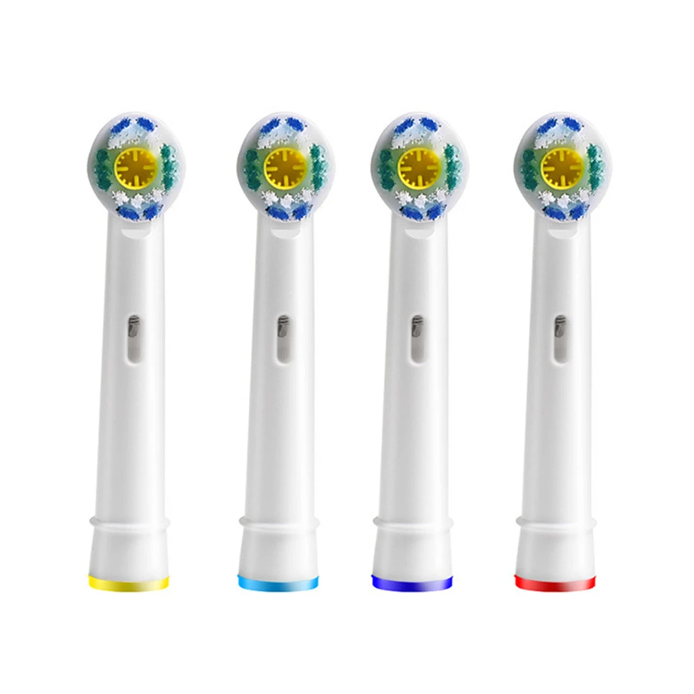 

4 PCS 3D Replacement Toothbrush Heads for Oral B Electric Toothbrush Fit for Braun Oral b Tooth Brush Whitening Clean Oral Care