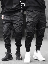  11 BYBB'S DARK  Men Joggers Pants Multi-pocket Elastic Waist Harem Pants Men Hip Hop Streetwear Sweatpants Pencil Pants Techwear 