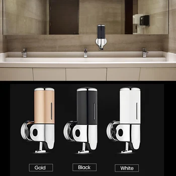 

500ml Soap Dispenser Home Use Bathroom Liquid Soap Container Hotel Stainless Steel Hand Washing Liquid Body Wash Bottle 2020 New