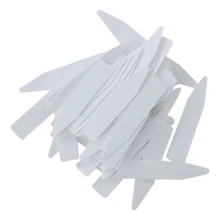 100 Pcs Reusable Pvc Plant Tag Label Tree Fruit Seedling Garden Flowerpot Plastic Label Sign Sorting Tool