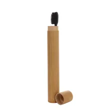 Бамбуковая зубная щетка Новинка деревянная зубная щетка мягкая щетина бамбуковое волокно деревянная ручка бамбуковая трубка Набор масок с активированным углем