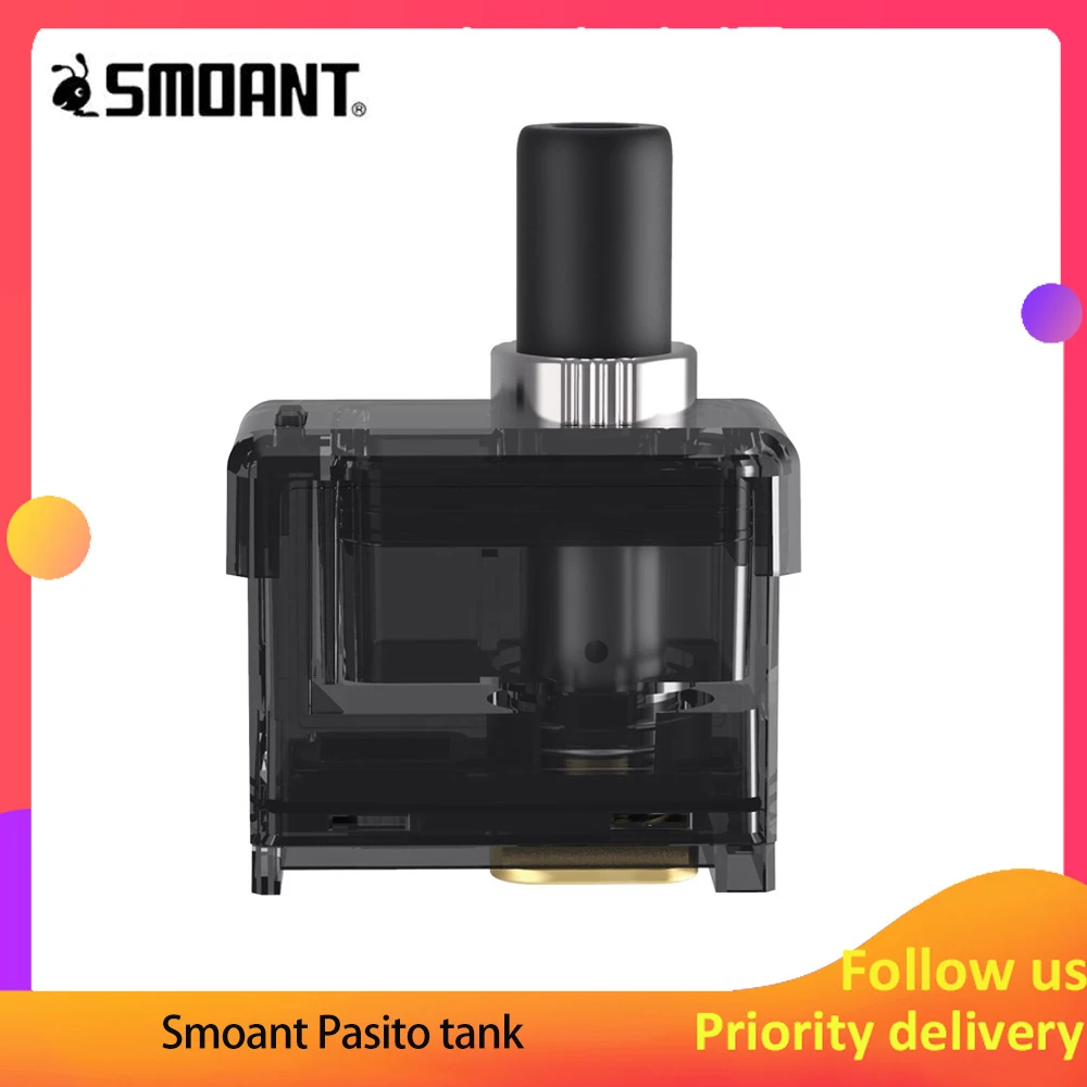 Бесплатный подарок вэйп картридж Smoant Pasito tank Vape Pod 3 мл электронная сигарета для kit