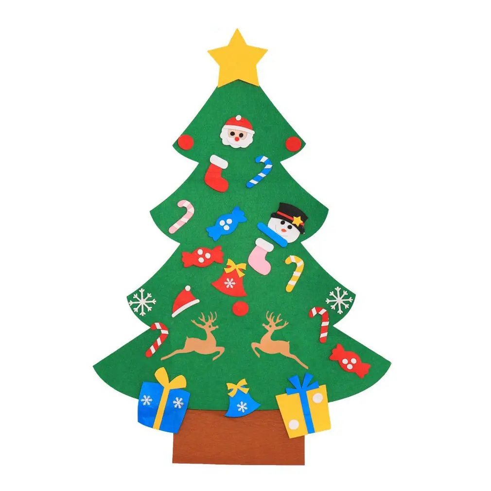 Christmas Decorations Children's Handmade DIY Stereo Christmas Tree Christmas Children's Gift Pendant